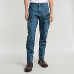 G-STAR® Rovic Zip 3D Regular Tapered Denim 미디엄 블루