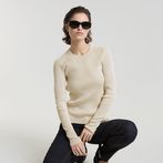 G-STAR® Plated Slim Knitted Sweater Multi color