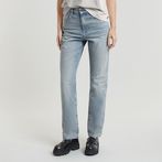 G-STAR® Viktoria High Straight Jeans Hellblau