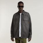 G-STAR® Boxy Flap Pocket Shirt Grey