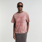 G-STAR® Faux Embro Loose Top Pink