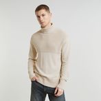 G-STAR® Fisherman Turtle Knit White