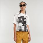 G-STAR® Multi Print Loose Top White