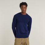 G-STAR® Knitted Sweater Fisherman Dark blue