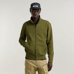 G-STAR® Nifous Zip Thru Sweater Green