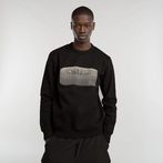 G-STAR® Stacked Old Skool Logo Sweater Black