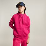 G-STAR® Premium Core 2.1 Hooded Sweater Jacket Pink