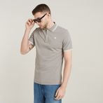 G-STAR® Dunda Slim Stripe Polo Grey