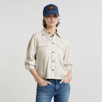 G-STAR® Cropped Pocket Shirt White