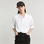 G-STAR® Military Button Down Shirt White