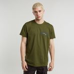 G-STAR® Carabiner Logo T-Shirt Green