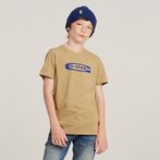 G-STAR® Jongens T-Shirt Regular Beige