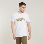 G-STAR® Destroyed Old Skool Logo T-Shirt White