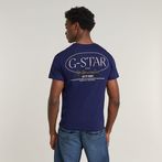 G-STAR® Circle Back Graphic T-Shirt Dark blue