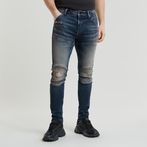 G-STAR® 5620 3D Zip Knee Skinny Jeans Dark blue