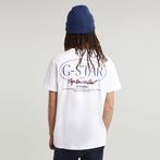 G-STAR® Circle Back Graphic T-Shirt White