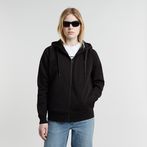 G-STAR® Premium Core 2.1 Hooded Zip Thru Sweater Black