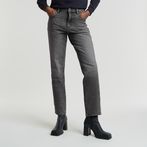 G-STAR® Viktoria High Straight Jeans Grau