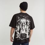 G-Star RAW® Backpack Graphic Boxy T-Shirt Black