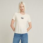 G-STAR® Small Center Logo Top White