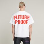 G-STAR® Camiseta Unisex WVB Boxy Blanco