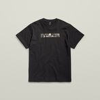 G-Star RAW® Flight Deck Back Graphic Loose T-Shirt Black
