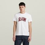 G-Star RAW® Puff RAW Graphic T-Shirt White