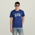 G-Star RAW® Puff RAW Graphic T-Shirt Medium blue