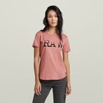G-Star RAW® Raw Optic Slim T-Shirt Pink