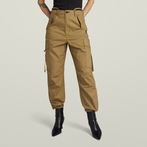 G-Star RAW® Cargo Cropped Drawcord Pants Brown