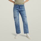 G-Star RAW® Viktoria Utility High Straight Jeans Medium blue
