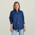 G-Star RAW® Relaxed Denim Shirt Pocketless Dark blue