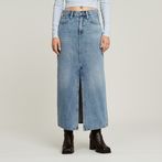 G-STAR® Viktoria Long Skirt Medium blue