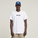 G-STAR® Camiseta Old Skool Logo Blanco