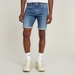 G-STAR® 3301 Slim Denim Shorts Mittelblau