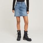 G-STAR® Viktoria Shorts Skirt Clean Edge Mittelblau