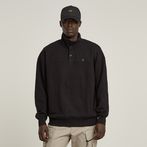 G-STAR® Snap Button Loose Sweater Black