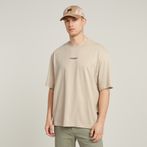 G-STAR® Center Chest Boxy T-Shirt Beige