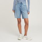 G-STAR® Viktoria Bermuda Shorts Raw Edge Light blue