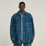 G-STAR® Oversized Chore Jacket Medium blue