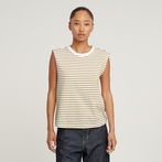 G-STAR® Stripe Boxy Top Mehrfarbig