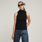 G-STAR® NY RAW Slim Knitted Top Black