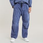 G-STAR® Pleated Denim Pants 미디엄 블루