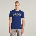 G-STAR® Puff Logo Slim T-Shirt Medium blue