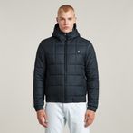 G-STAR® Meefic Quilted Hooded Jacket Dark blue