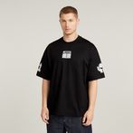 G-STAR® Barcode Boxy T-Shirt Black