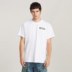 G-STAR® Old Skool Logo Loose T-Shirt White