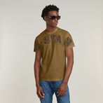 G-STAR® Embro Print T-Shirt Brown