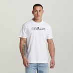 G-STAR® Flight Deck Back Graphic Loose T-Shirt White