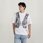 G-STAR® Archive Vest Boxy T-Shirt White